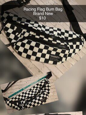 Racing Flag Bum Bag
